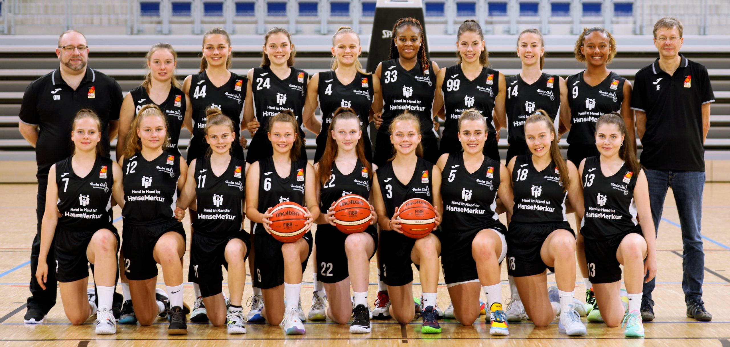 WNBL2021-22BasketGirlsRheinNeckar_Team-scaled-1