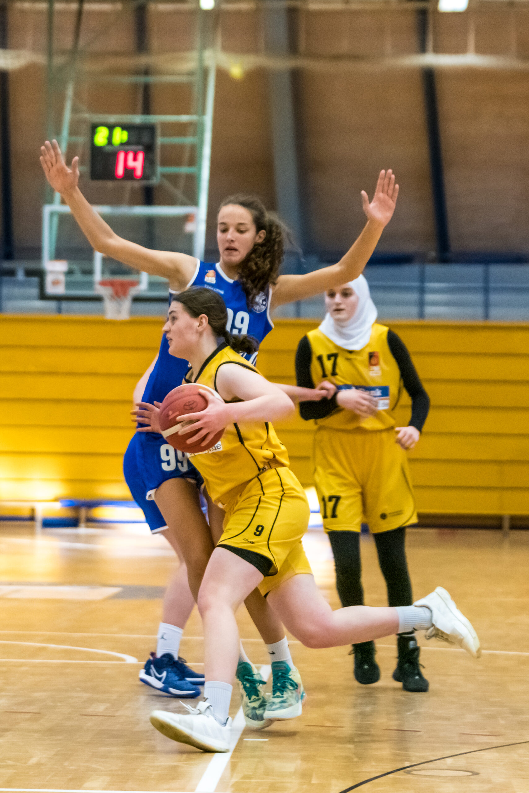 WNBL2021-22BSGBasketSpielszene