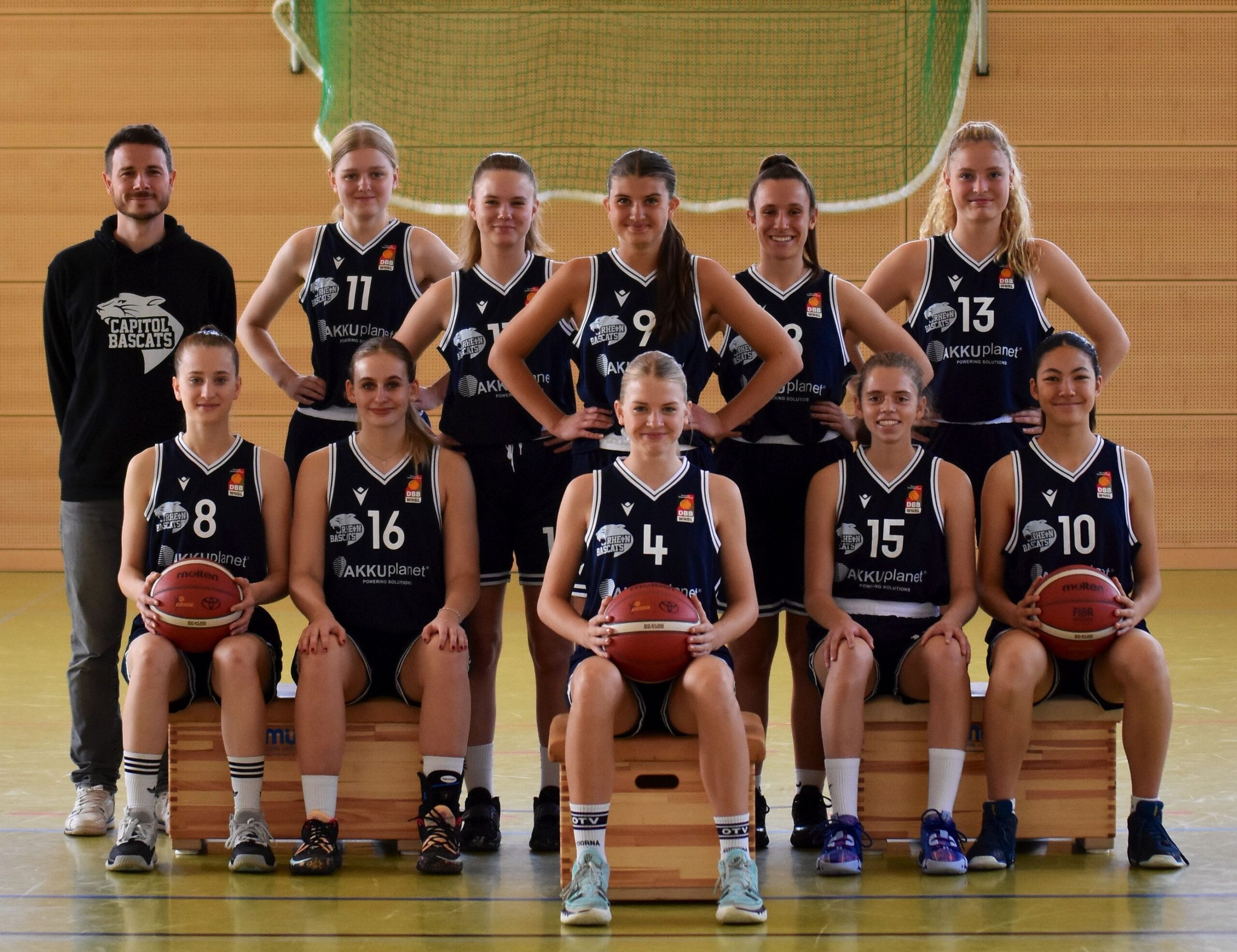 WNBL-Teamfoto_Rhein-Bascats-Duesseldorf