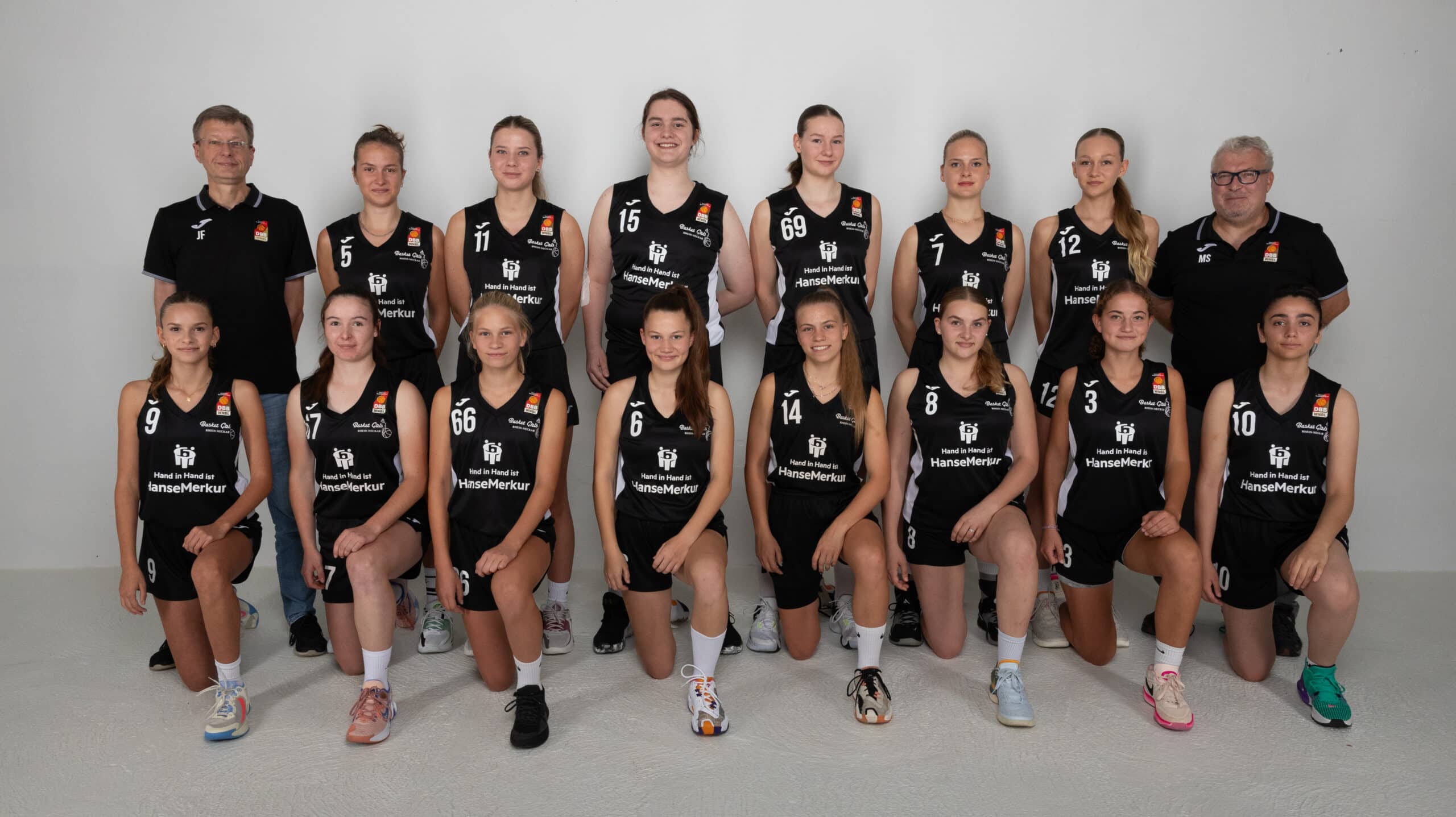 WNBL23-24-Teamfoto-BasketGirlsRheinNeckar