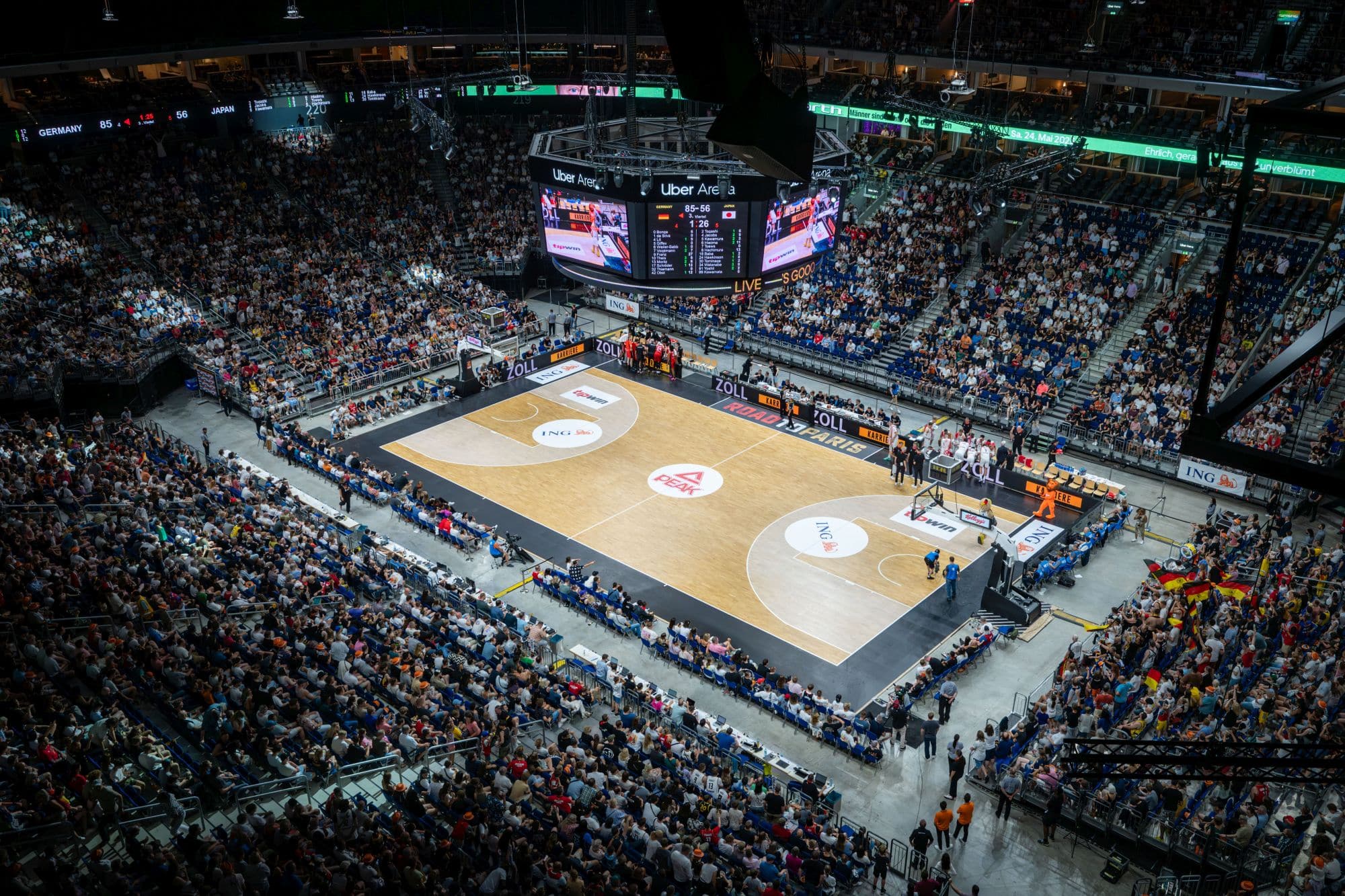 Basketball Berlin 19.07.2024
Länderspiel Testspiel Männer
Deutschland (GER) - Japan (JPN)
Uber Arena
Sportstätte

Foto: Tilo Wiedensohler/camera4